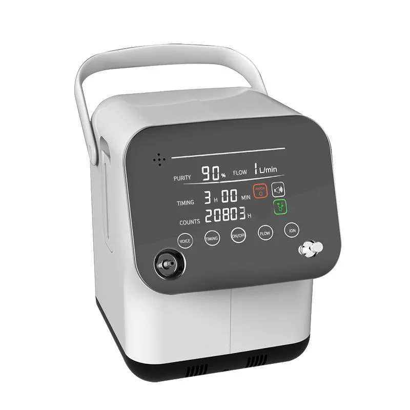   숨쉬기 위한 CE 조정할 수 있는 Oxygenerator1-7L 휴대용 산소 집선장치 세대 산소 발생기
