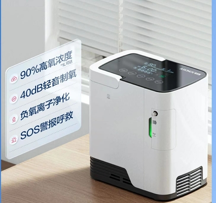 분무법 기능과 집에 개인적 3l 휴대용 산소 집선장치 발전기