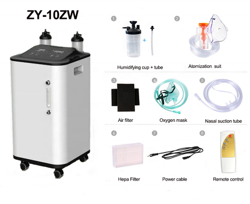 96% 의학 PSA 10L 산소 농축기 기계 10 Ltr